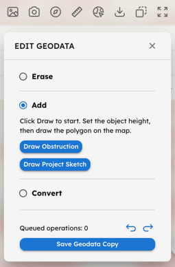 Use the Visualizer - Edit Geodata